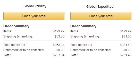 Amazon scanner shipping fee