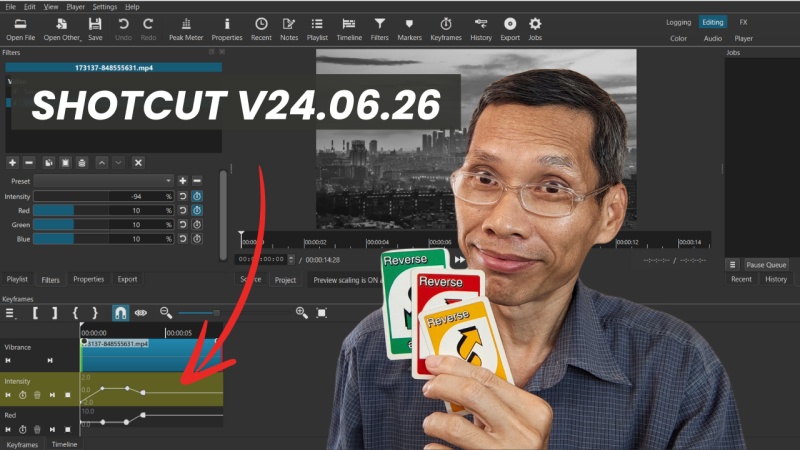 Shotcut v24.06.26 new features